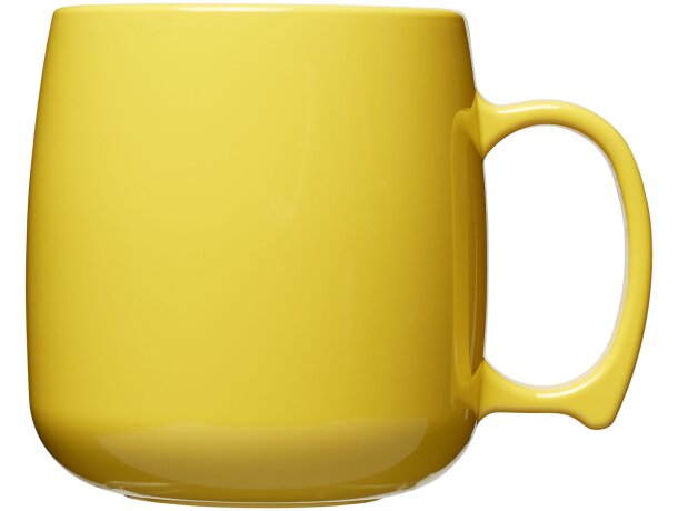 Taza de plástico clásica de 300 ml Amarillo detalle 20
