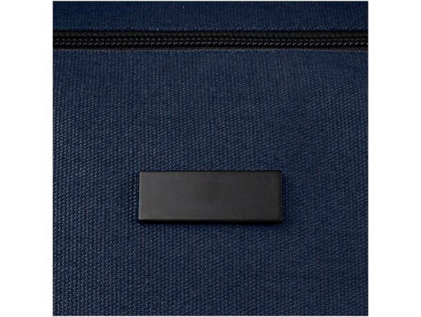 Bolsa deportiva Joey lona reciclada GRS 25 litros Azul marino detalle 12