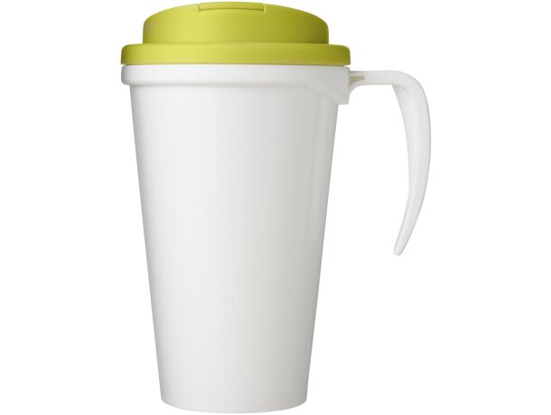 Brite-Americano® Grande taza 350 ml mug con tapa antigoteo merchandising