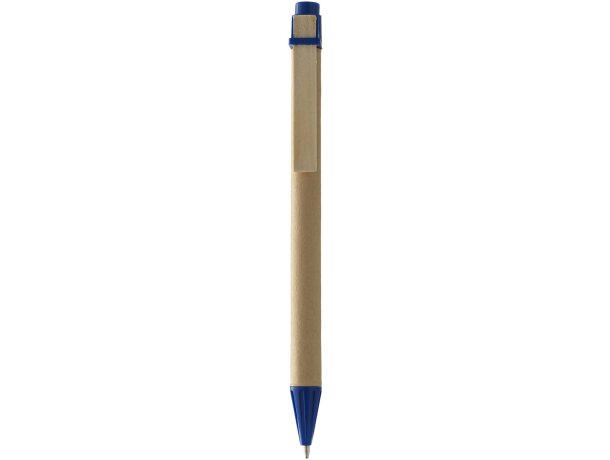 Bolígrafo con pulsador en papel ecológico merchandising