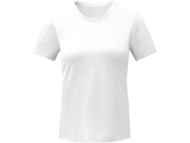 Camiseta Cool fit de manga corta para mujer Kratos Blanco detalle 15