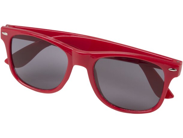 Gafas de sol Sun Ray de PET reciclado Rojo detalle 11