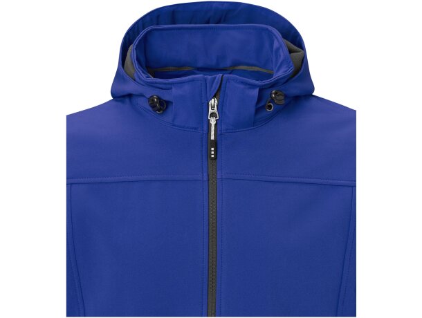 Chaqueta softshell de hombre Langley impermeable transpirable Azul detalle 15