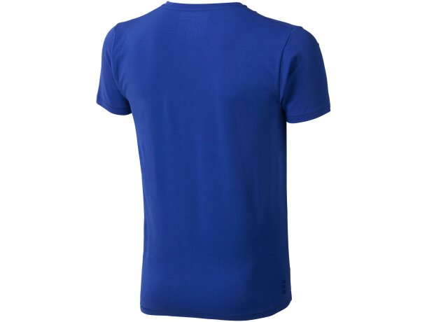 Camiseta manga corta algodón orgánico certificado GOTS hombre 200 g/m2 Azul detalle 18