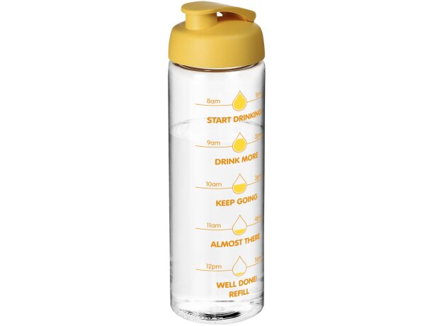 H2O Active® Vibe Bidón deportivo con tapa Flip de 850 ml Transparente/amarillo detalle 27