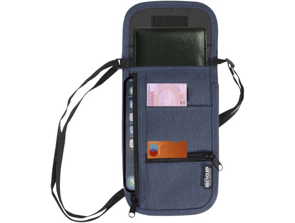 Bolsa de viaje reciclada certificada GRS Ross detalle 4