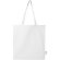 Bolsa tote algodón reciclado GRS con refuerzos Florida 14L Blanco detalle 12