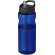 H2O Active® Eco Base Bidón deportivo con boquilla de 650 ml azul/negro intenso