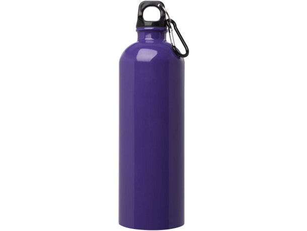 Bidón Oregon de acero inoxidable reciclado con mosquetón Morado detalle 23