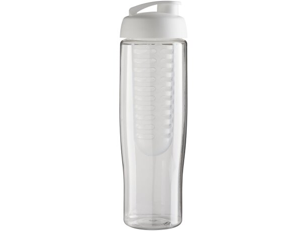 H2O Active® Tempo Bidón deportivo e infusor con Tapa Flip de 700 ml Transparente/blanco detalle 6