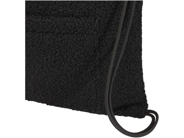 Mochila de cuerdas Bear 9l en sherpa reciclado certificado grs Negro intenso detalle 9