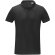 Polo manga corta Deimos cool fit para hombre Negro intenso detalle 37