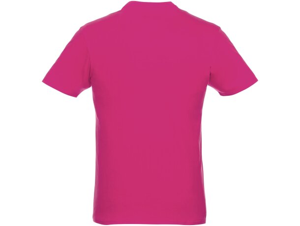 Camiseta de manga corta para hombre Heros Magenta detalle 19