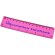 Regla de plástico flexible Rothko 15 cm con doble escala Magenta detalle 13