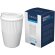 Vaso 350ml Cirrus POP plástico oceánico reciclado con tapa Blanco detalle 6