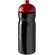 H2O Active® Base Bidón deportivo con Tapa Dome de 650 ml Negro intenso/rojo