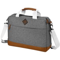 Bolsa de congresos exclusiva para portátil personalizada gris medio Bolsa de congresos exclusiva para portátil personalizada gris medio