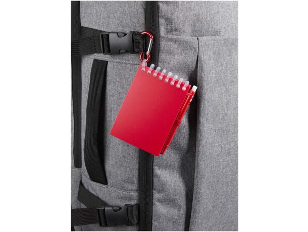 Set libreta tapa blanda y bolígrafo exterior Lig Mini Rojo detalle 23