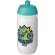 Bidón deportivo de 500 ml HydroFlex™ Azul aqua/blanco detalle 50