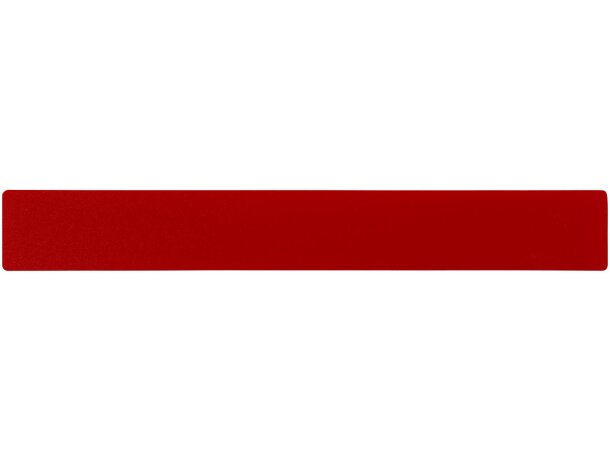 Regla flexible de 30 cm Rothko en polipropileno traslúcido Rojo detalle 21