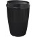 Vaso 350ml Cirrus POP plástico oceánico reciclado con tapa Negro intenso