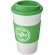 Vaso térmico 350ml con agarradera Americano Blanco/verde detalle 105