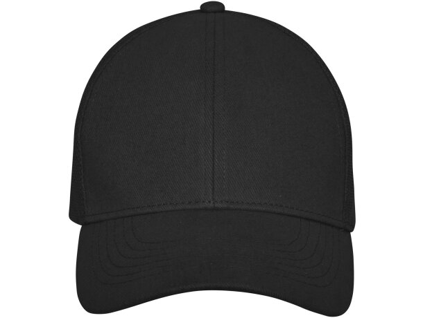 Gorra de camionero estilo panel 6 - modelo moderno y cómodo Negro intenso detalle 18