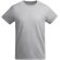 Camiseta manga corta infantil algodón orgánico Breda Roly Gris jaspeado