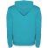 Sudadera con capucha infantil Urban Roly bicolor personalizable Azul turquesa detalle 26