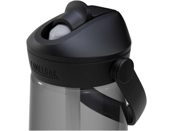 Botella 750ml Tritan Renew CamelBak Thrive Flip con pajita Carbón detalle 2