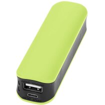 Batería Externa "edge" 2000mah personalizada blanca Batería Externa "edge" 2000mah personalizada blanca