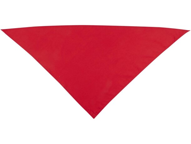 Pañuelo Heracles de poliéster reciclado con certificado GRS Rojo detalle 18