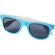 Gafas de sol de color liso Sun Ray Azul aqua detalle 30