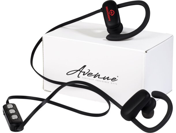Auriculares Bluetooth® con logotipo retroiluminado Brilliant Negro intenso detalle 1