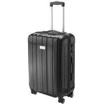 Trolley ligero con ruedas pivotantes personalizado negro primario Trolley ligero con ruedas pivotantes personalizado negro primario
