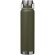 Botella Thor 650ml acero inoxidable reciclado certificado RCS Verde bosque detalle 37