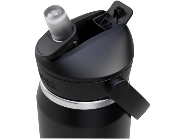Botella térmica 740ml CamelBak Thrive Flip con pajita abatible Negro intenso detalle 3
