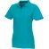 Polo de manga corta para mujer Helios Azul aqua