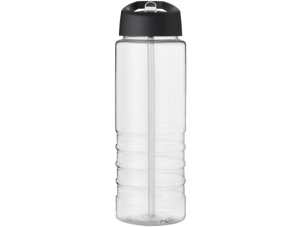 H2O Active® Treble Bidón deportivo con tapa con boquilla de 750 ml Transparente/negro intenso detalle 6