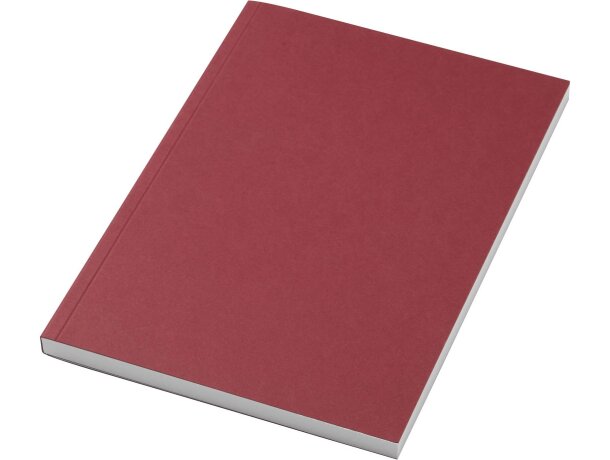 Cuaderno Novella Austen A5 tapa blanda 100 hojas papel FSC Rojo detalle 10
