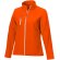 Chaqueta softshell Orion con microforro para mujer Naranja