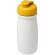 H2O Active® Pulse Bidón deportivo con Tapa Flip de 600 ml Blanco/amarillo