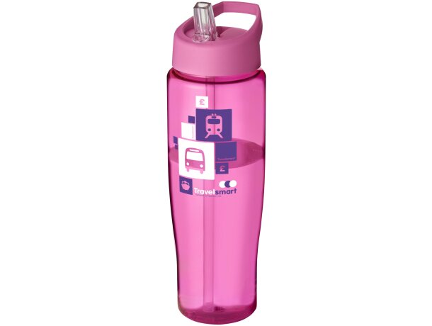 H2O Active® Tempo Bidón deportivo con tapa con boquilla de 700 ml personalizado