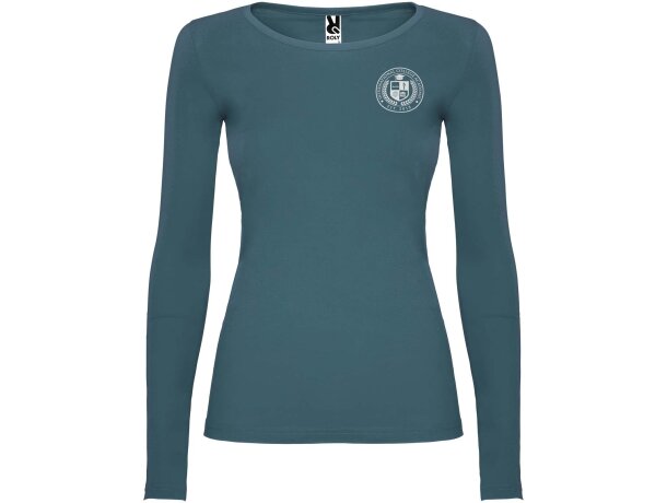 Camiseta manga larga mujer algodón 100% Roly Extreme detalle 47