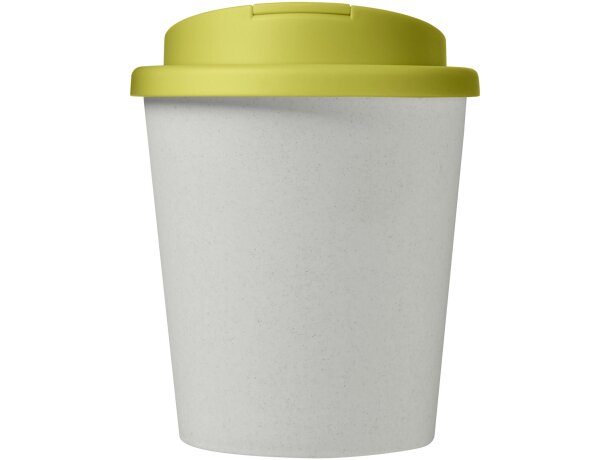 Vaso reciclado de 250 ml con tapa antigoteo Americano® Espresso Eco barato