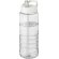 H2O Active® Treble Bidón deportivo con tapa con boquilla de 750 ml Transparente/blanco