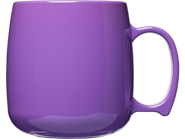 Taza de plástico clásica de 300 ml Morado detalle 26