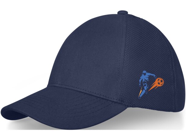 Gorra de camionero estilo panel 6 - modelo moderno y cómodo Azul marino detalle 13