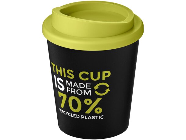 Vaso reciclado de 250 ml Americano® Espresso Eco grabado