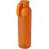 Botella agua RPET 600ml Illuminate con asa silicona Naranja detalle 28